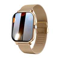 Smartwatch na złotej bransolecie