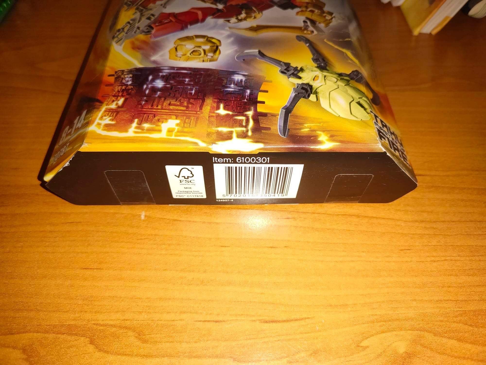 LEGO bionicle 70787 tahu władca piekieł MISB