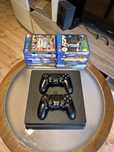 PlayStation 4 Slim Ps4. Stan idealny. Pad, gry
