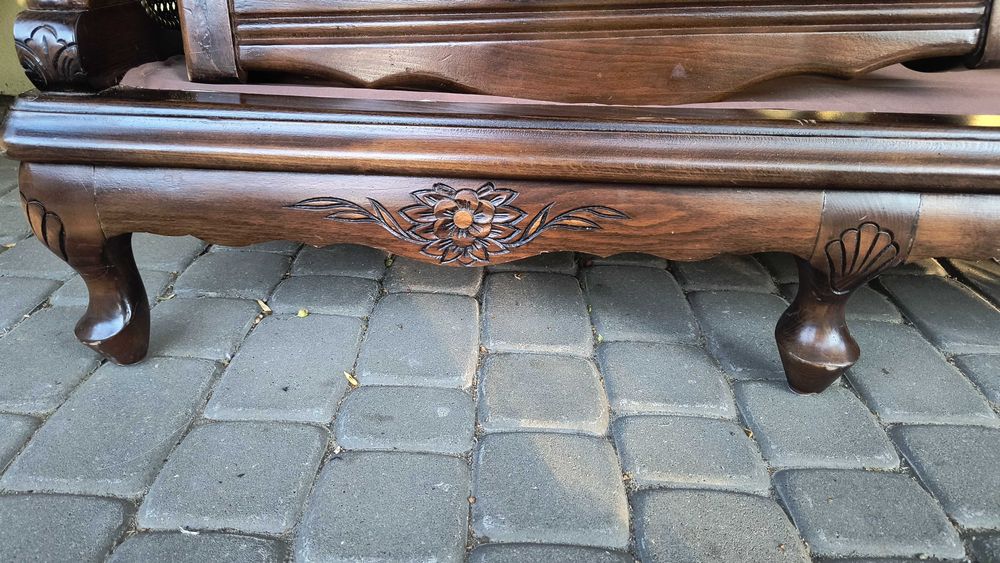 Stylowy komplet wypoczynkowy 3+1+1