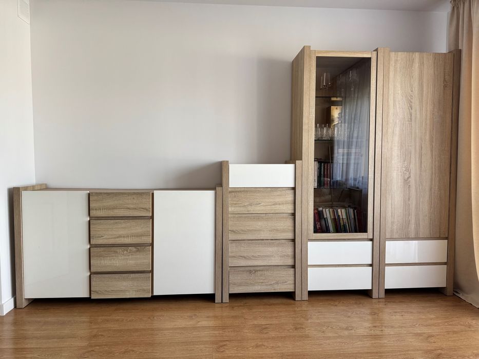 Zestaw mebli Black Red White