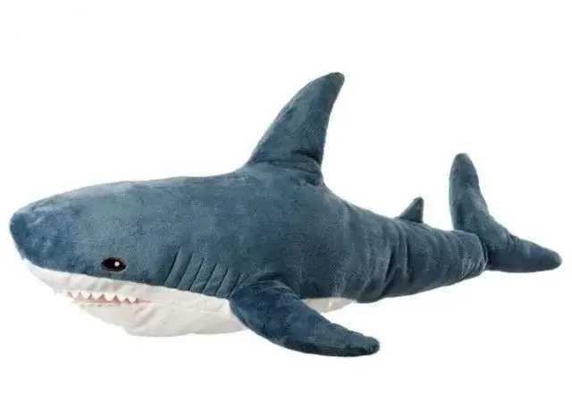 М'яка іграшка Акула Плюшева Shark doll 49 см Подушка акула