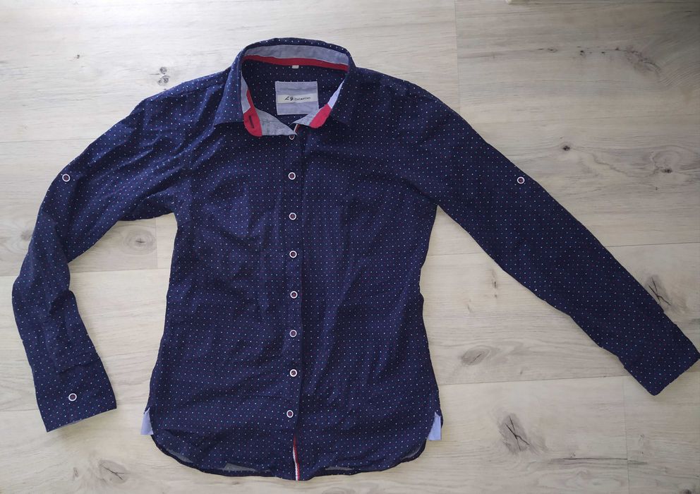 Elegancja bawełniana koszula rozm.36