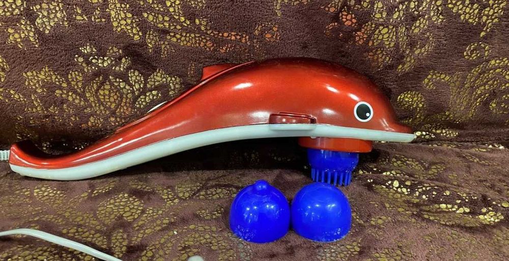 Великий масажер у вигляді дельфіна масаж для всього тіла