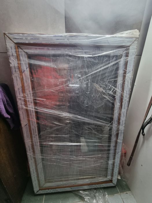 Nowe okna złoty dąb plastimet 88x144 76x144 55x144