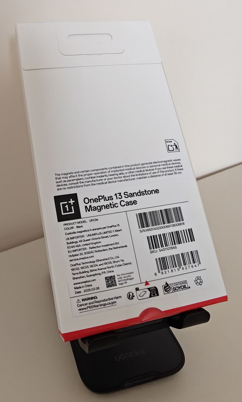 OnePlus 13 Sandstone Magnetic, оригінальний чохол