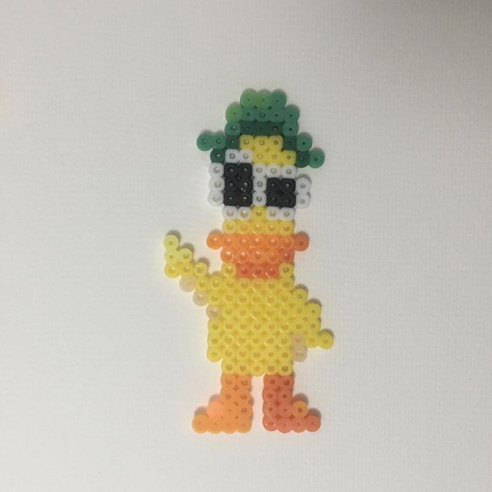 5 personagena pocoyo - topo de bolo - decoração - hama beads