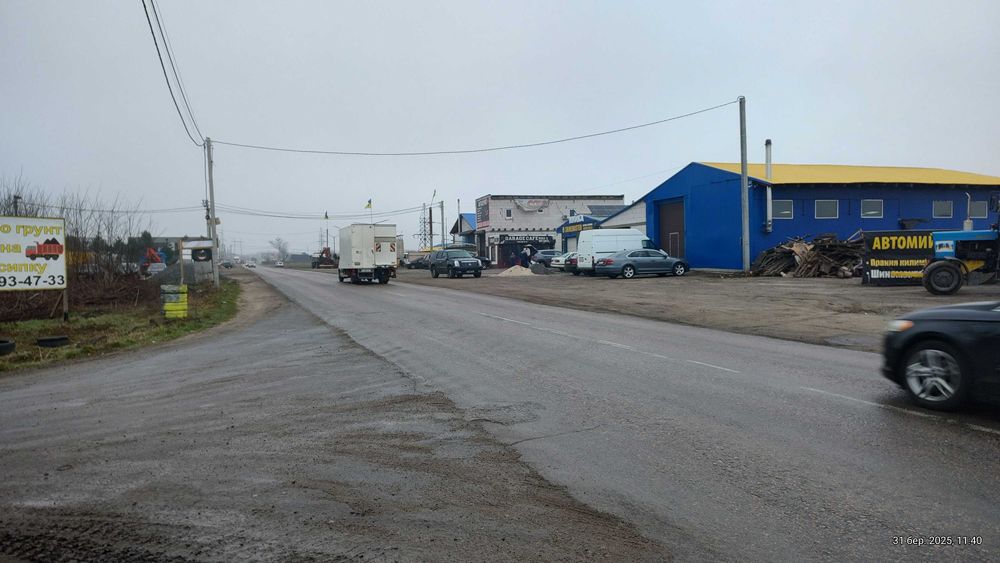 Киев 7км Участок7 сот Суперфасад на дорогу Крюковщина Под Коммерцию