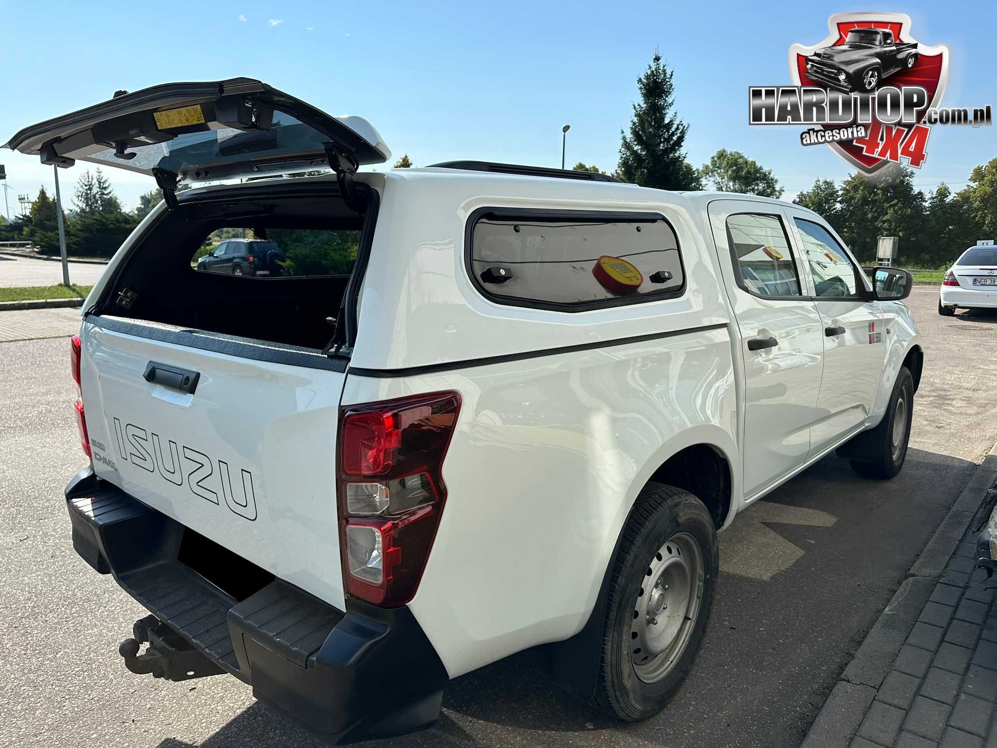 Zabudowa Isuzu D-Max HARDTOP 2020+ na pakę Szyby Podnoszone