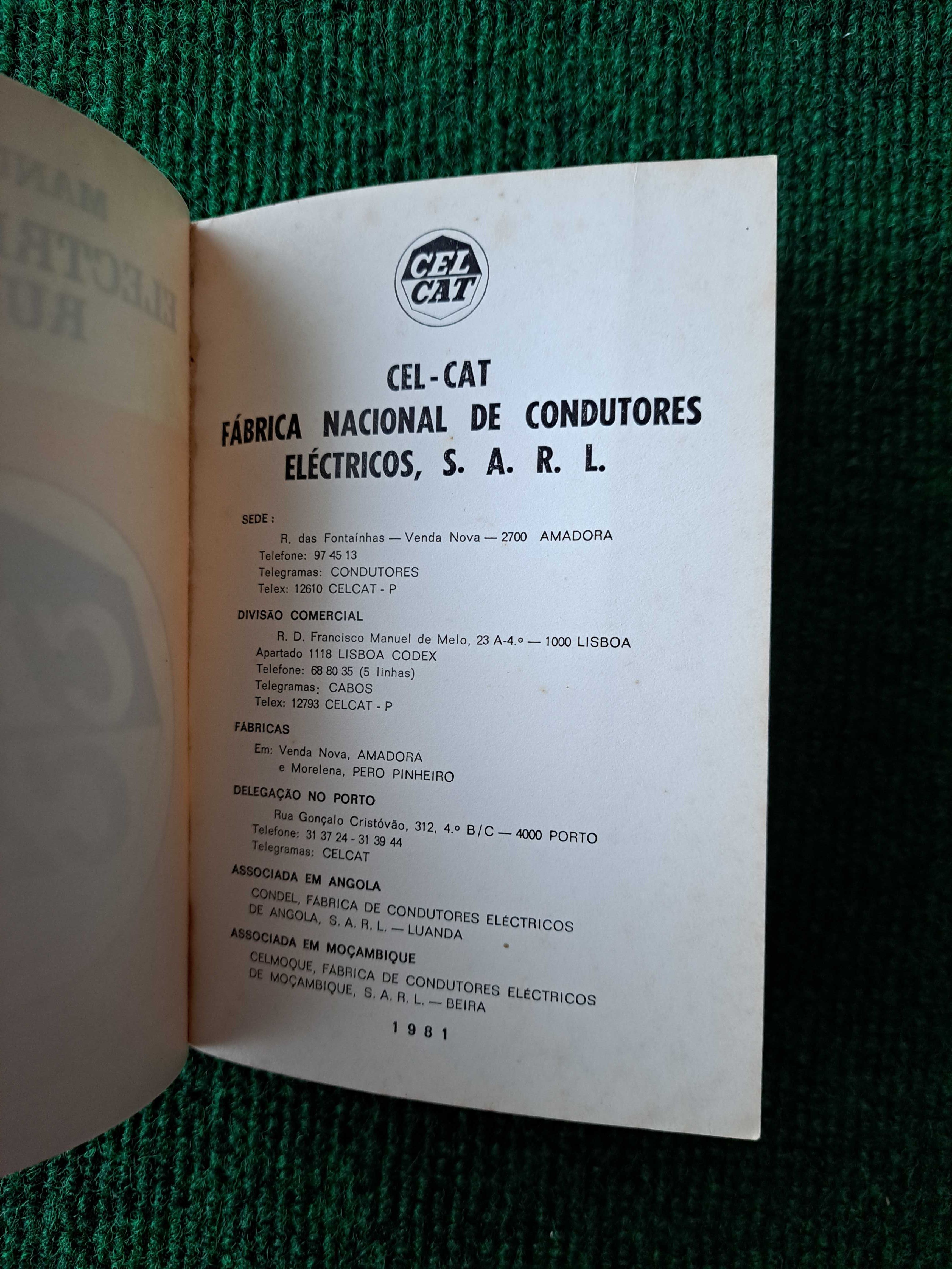 Manual de Eletrificação Rural - CELCAT - 1981