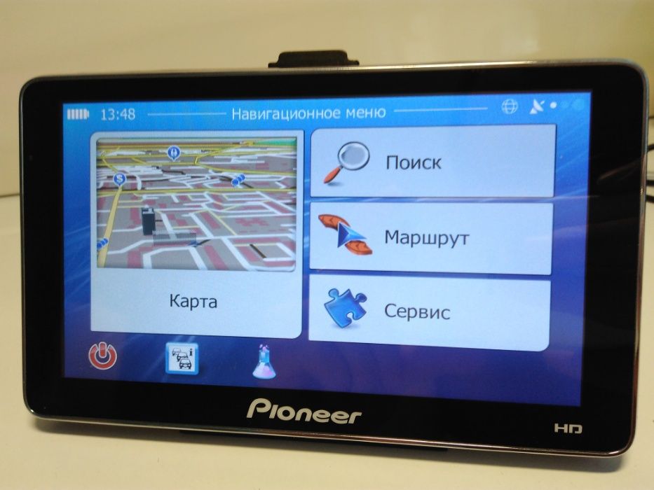 Автомобільний навігатор PIONEER 7 дюймів. Navitel / IGO Truck 2025