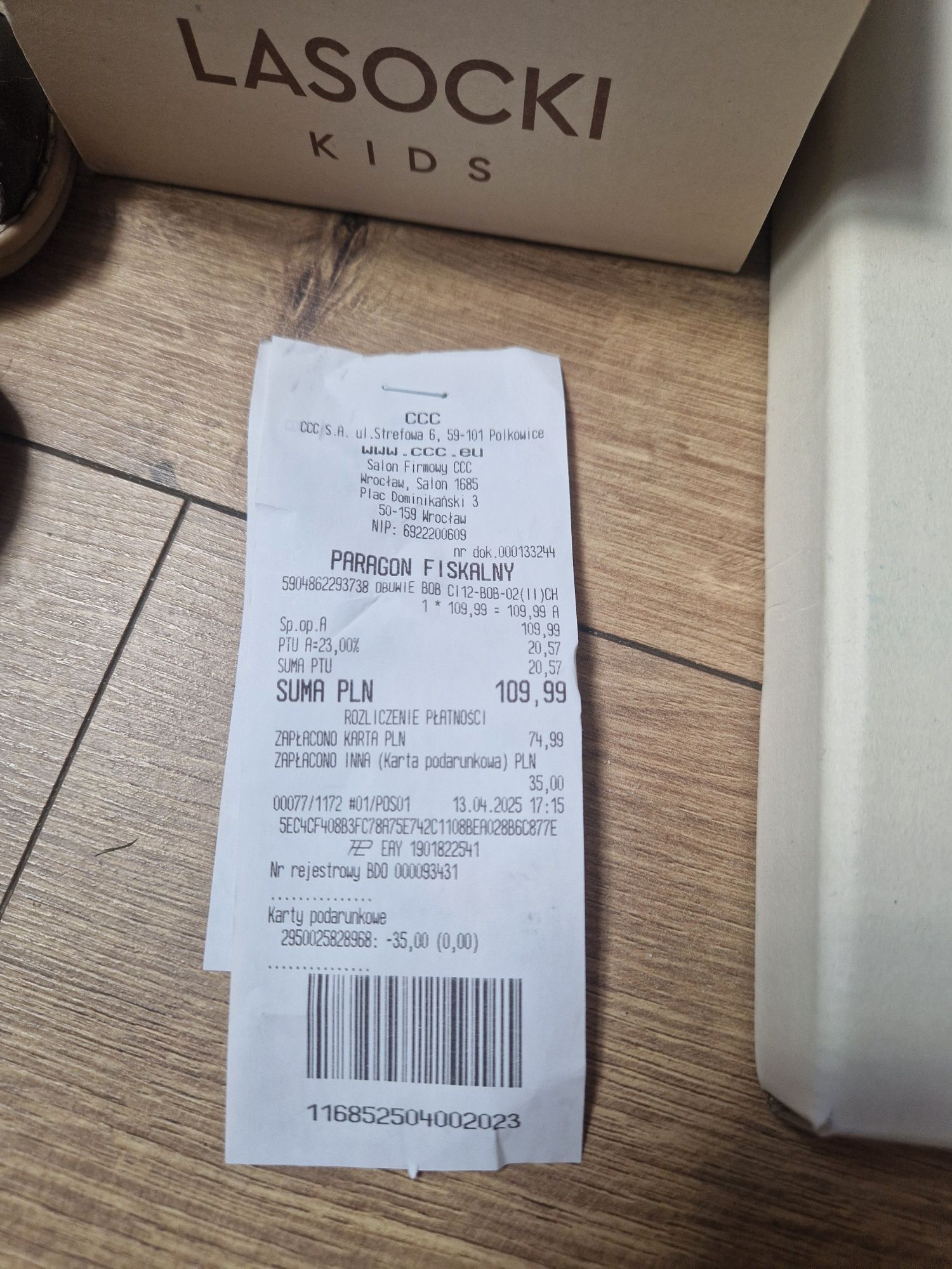 Skórzane sandały Lasocki roz. 22 gwarancja