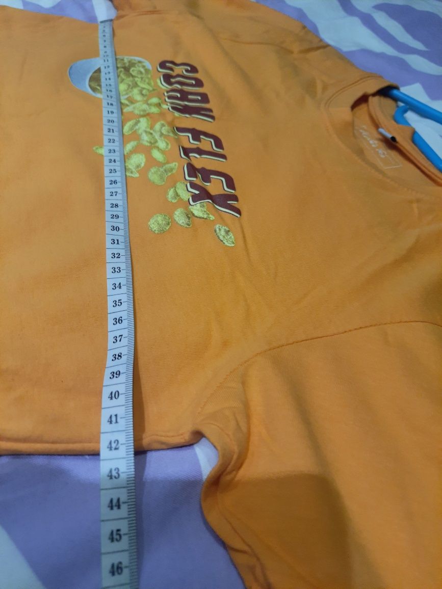 Koszulka   xs pomarańczowa