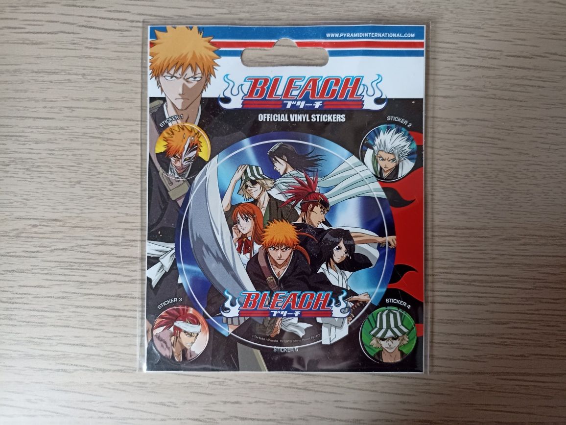 Bleach 5 naklejek official vinyl stickers