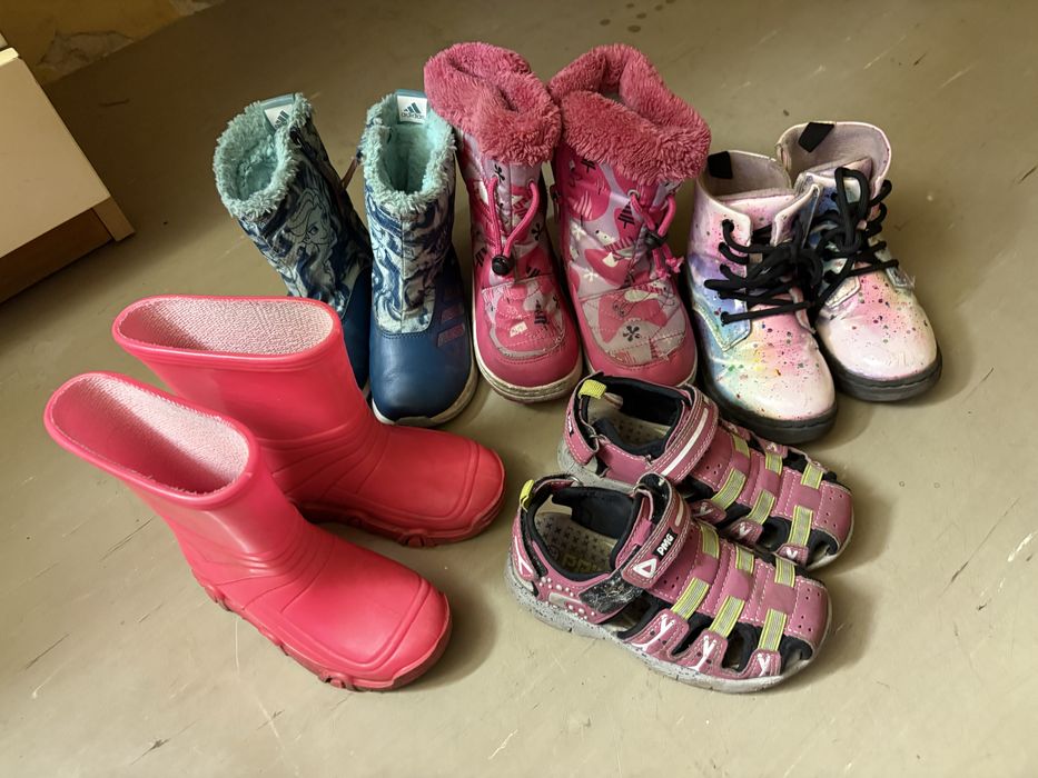 Buty zimowe adidas Elsa , primigi, śniegowvce, sandaly dziewczynka 26