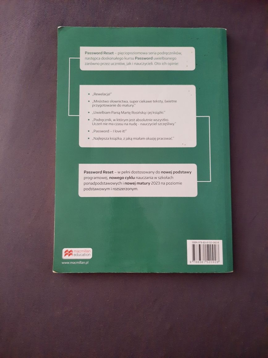 Password reset B1+