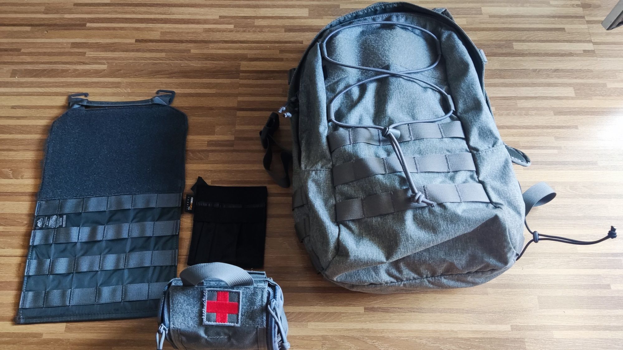 Plecak Helikon EDC Cordura 21L Shadow Grey +2x Helikon insert+apteczka