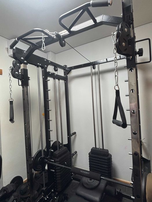 Máquina multifunções [Multipower Smith Machine S9000 Fitness Tech]