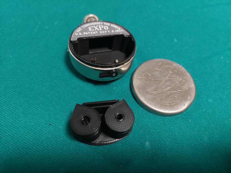 Cassete cartridge para Expo Ticka camera relógio bolso