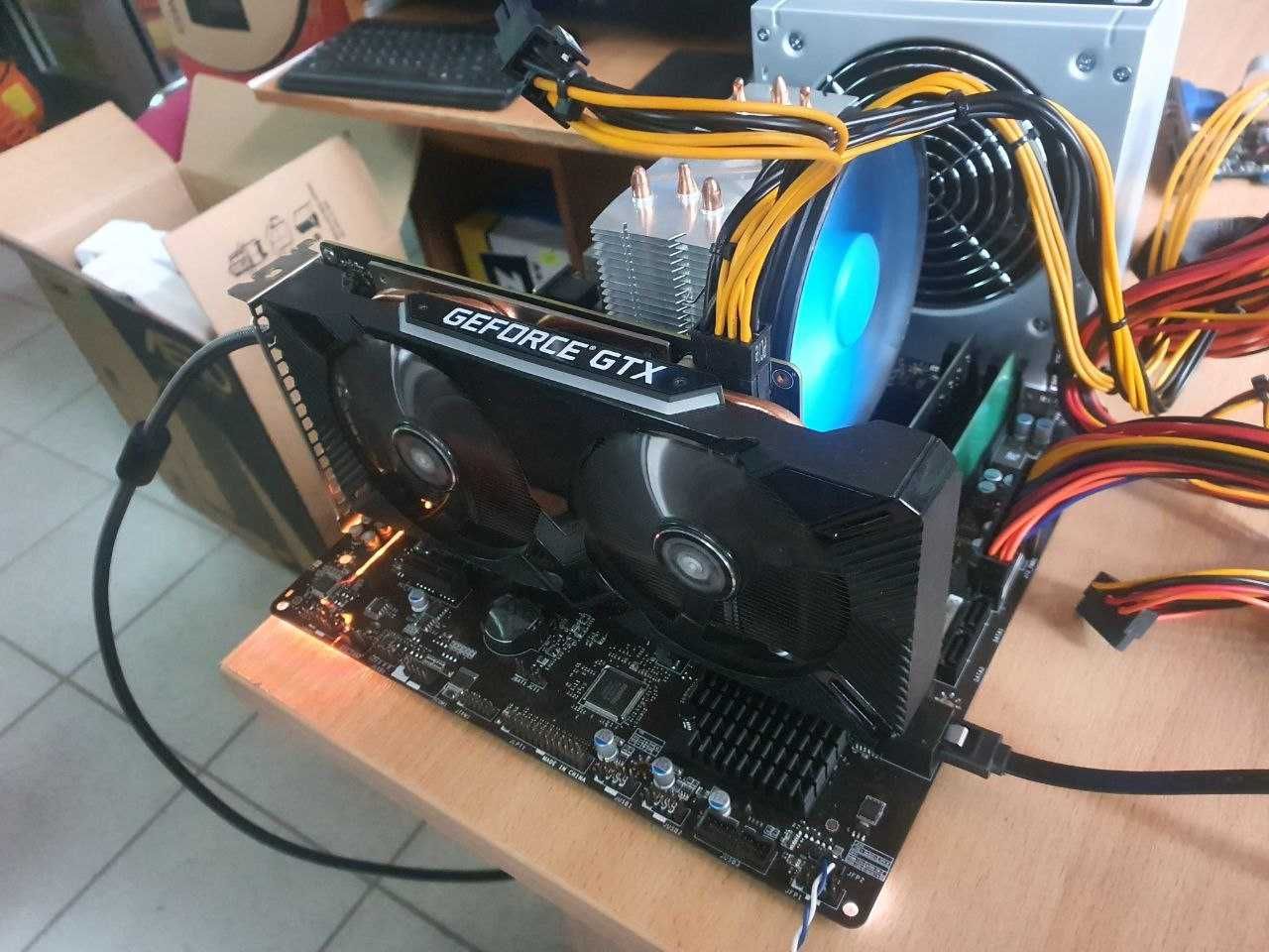 Видеокарта PCI-E Palit GTX1650 4 Gb GDDR6 в отличном состоянии.