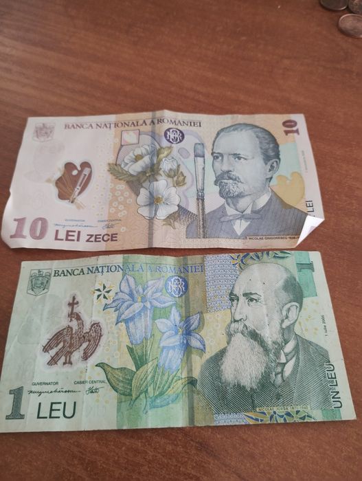 Banknoty Rumunia