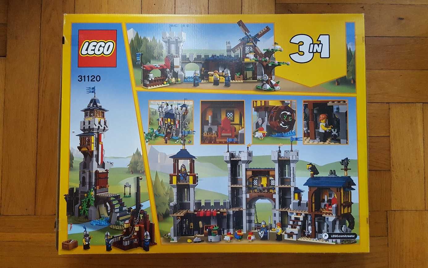 LEGO 31120 Creator 3w1 - Średniowieczny zamek, NOWY Wrocław