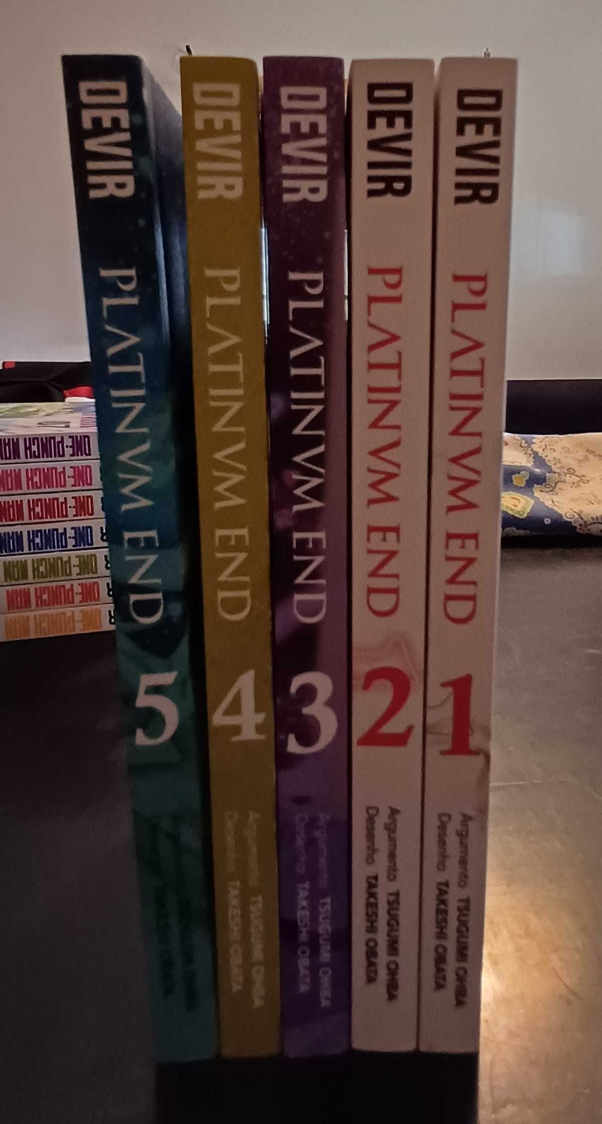 Mangá Platinvm End vol 1 - 5