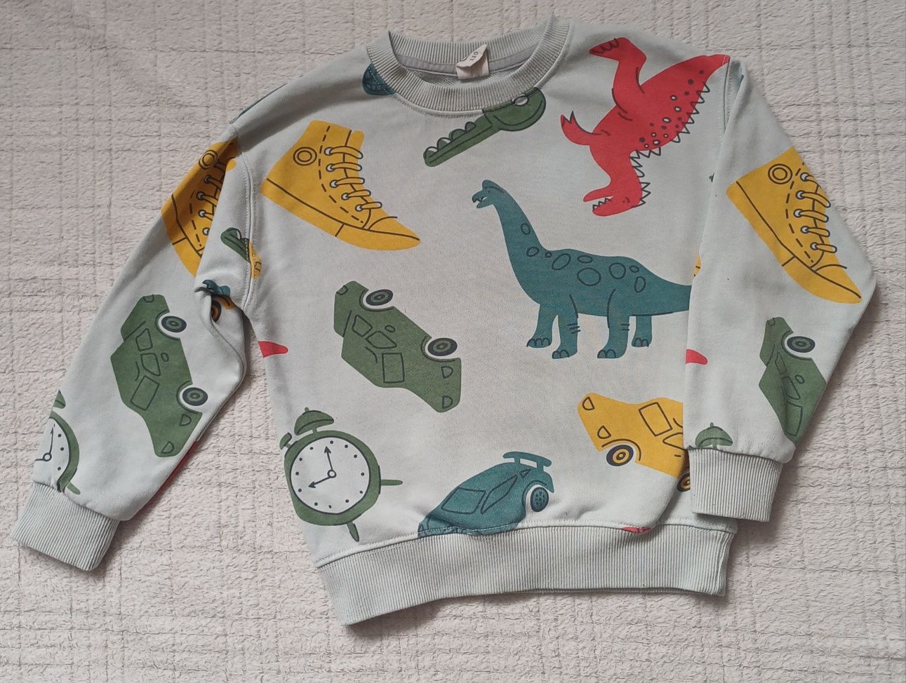 Bluza w dinozaury smyk bluza dla chłopca 110 cool club