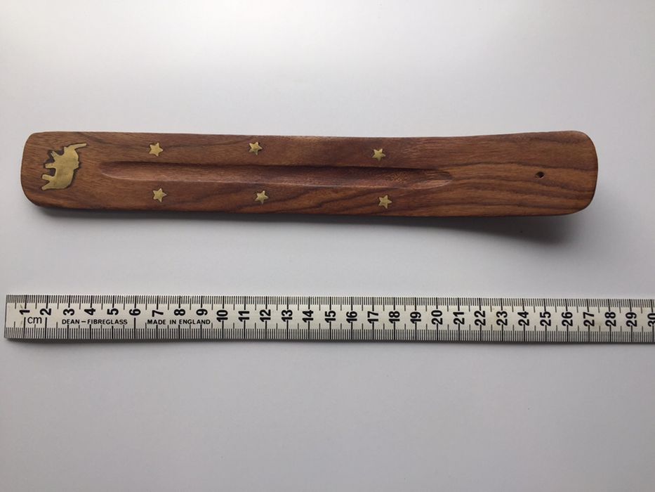 Porta incenso em madeira