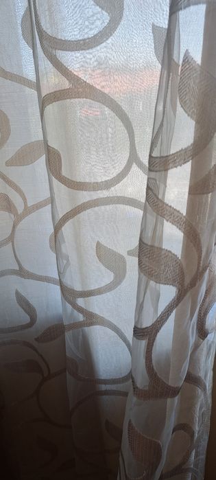 Cortinas duplas como novas