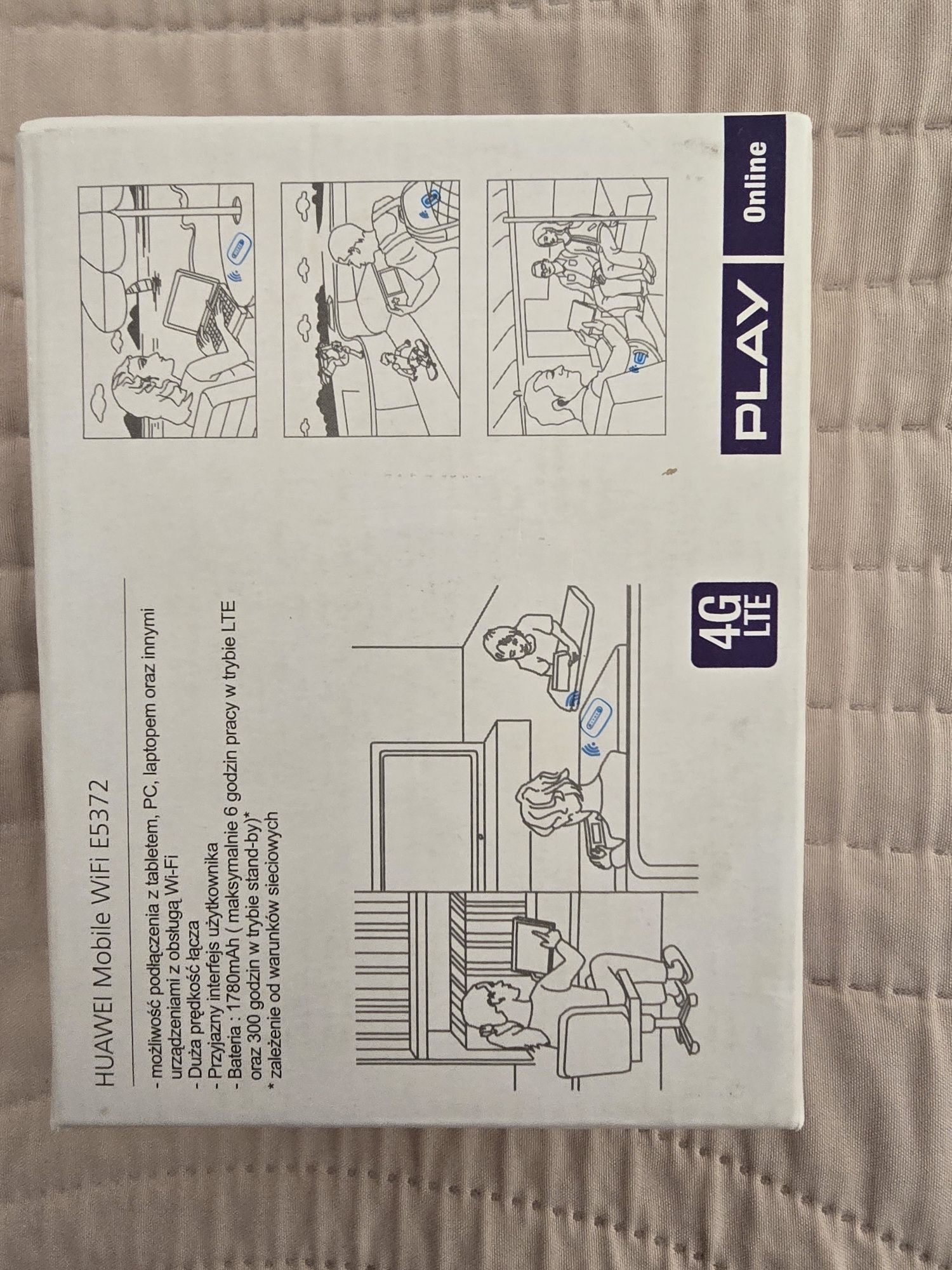 Router/Modem Mi-Fi Wi-Fi z 4G (LTE) Huawei E5372s-32