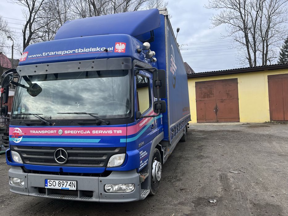 Mercedes Aego 1523/1528  Firana 23 palety, otwierany dach