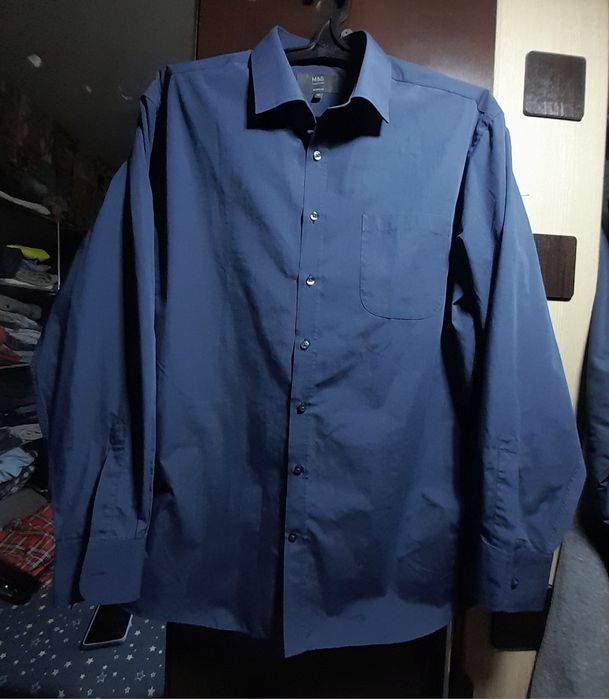 Ого-го какой размерчик Мужская рубашка батал, сорочка великого розміру