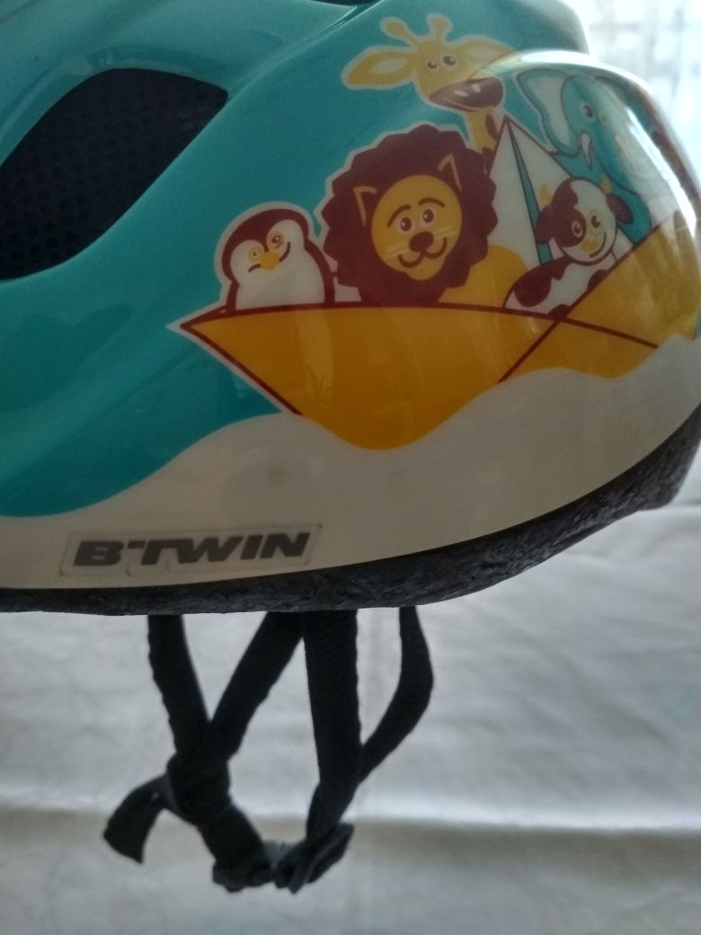 Kask dla dziecka Btwin Decathlon r  S obwód głowy 46 /53  (regulacja)