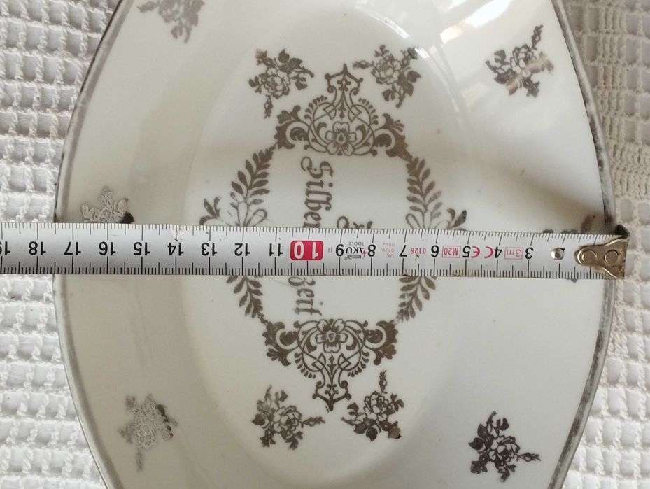 Stara porcelanowa miska okolicznościowa