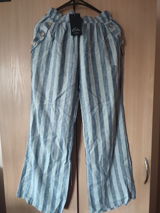 Жіночі брюки штани льняні