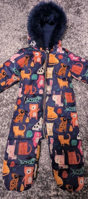 Комбінезон зимовий для дівчинки 18 м, next 92Ruina, H&M, Reima