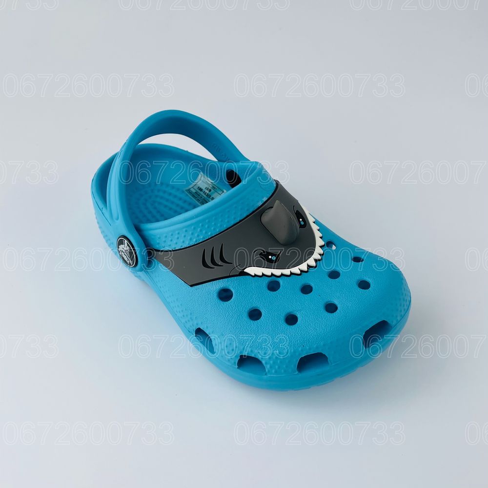 Кроксы детские акула Crocs I am Shark