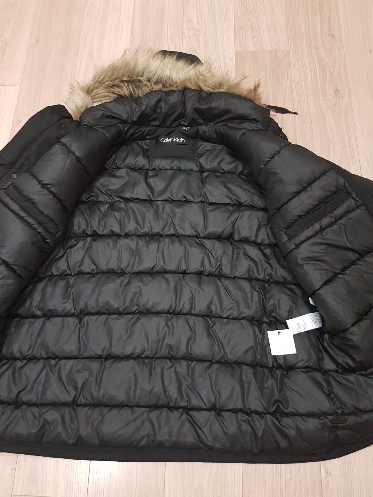 Мужская, зимняя курточка-парка Calvin Klein XXXL (Оригинал)