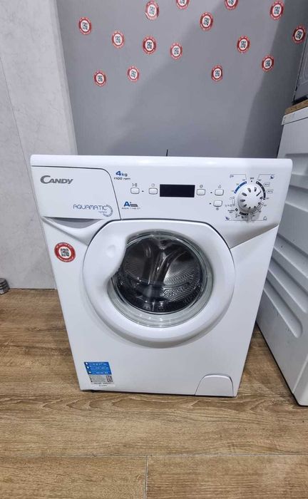Pralka Candy Aqua 1142, mini pralka, 4kg, 1100obr/min, AQUAMATIC, A+