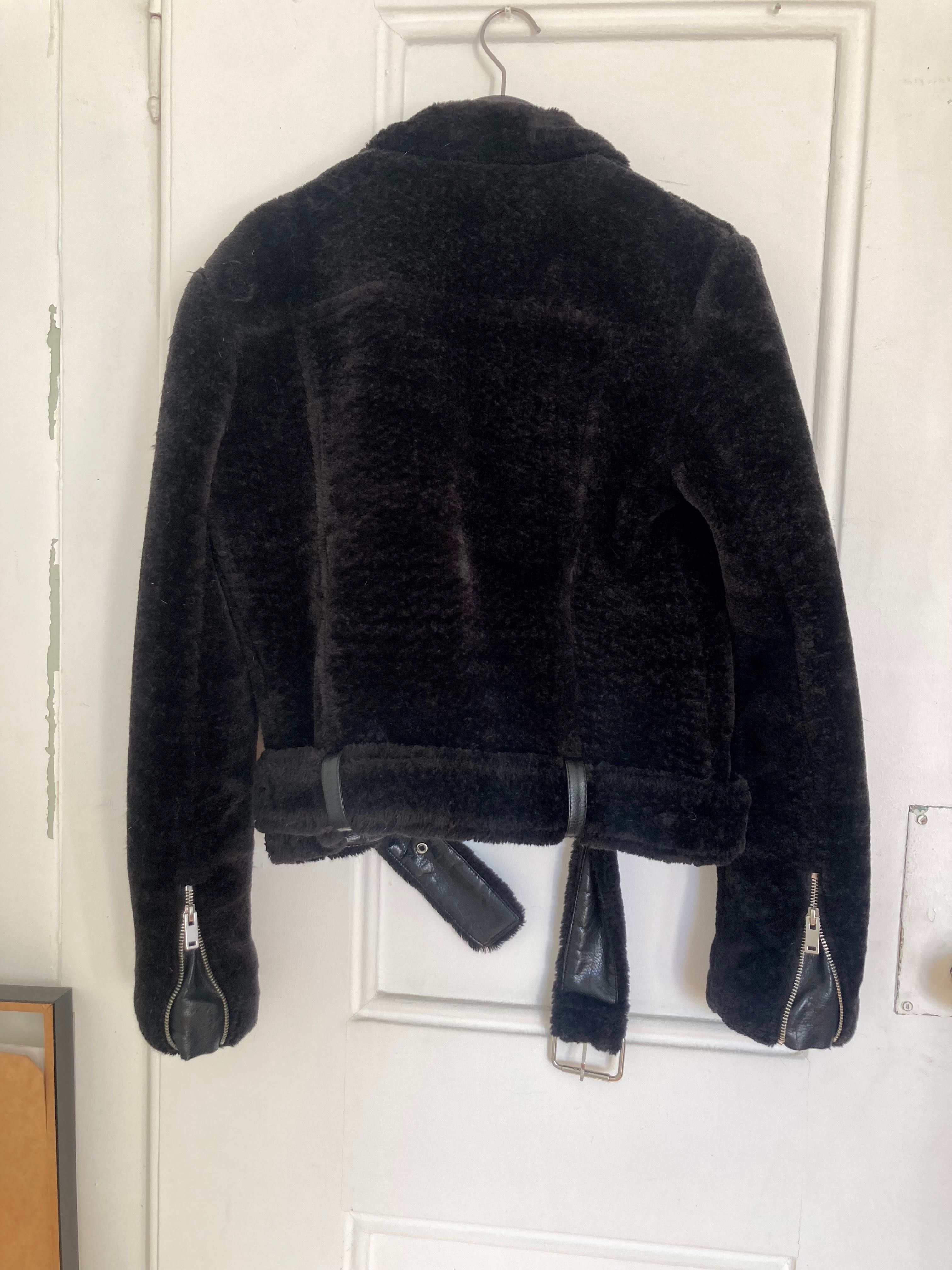 Biker jacket teddy Mango