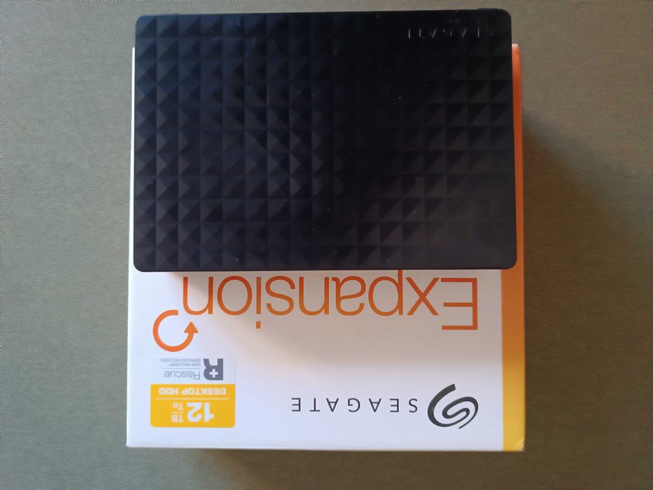 Dysk zewnętrzny SEAGATE EXPANSION 12TB USB 3.0 (EXOS) 100% OK