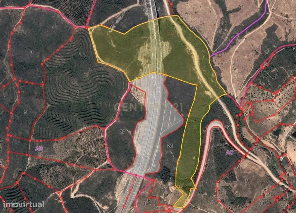 Terreno rústico de 112.000m2 em Ladeiras - S. Bartolomeu de Messines