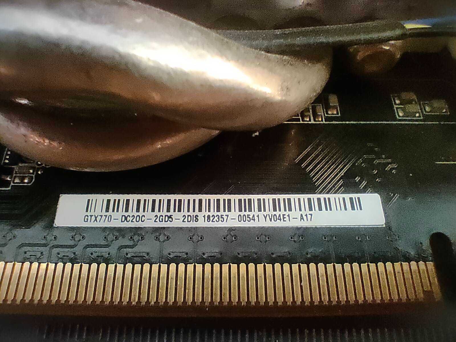 Відеокарта Asus GTX 770 gddr5 2GB (GTX770-DC2OC-2GD5) бу.