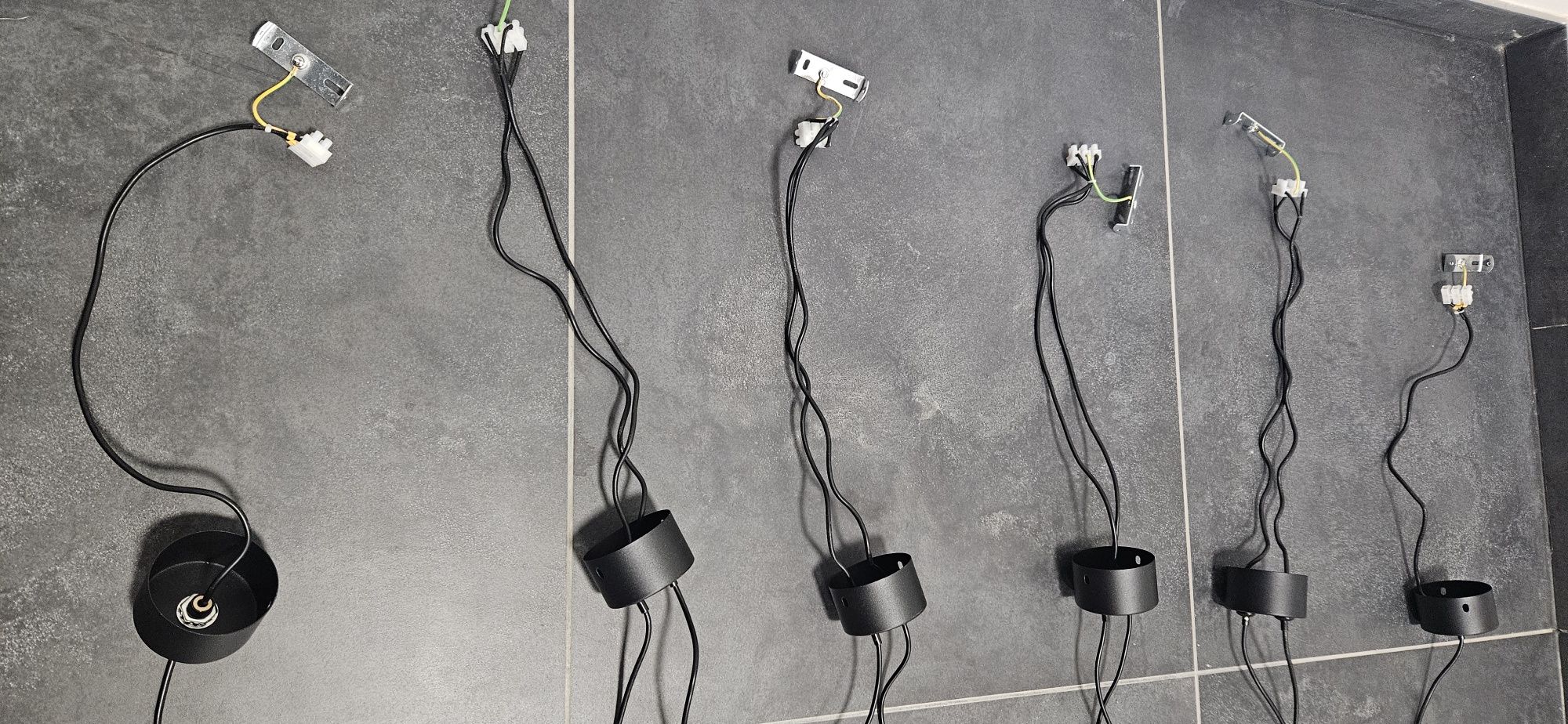 Lampa wisząca Orlicki Design Viva V Nero, czarna aluminium
