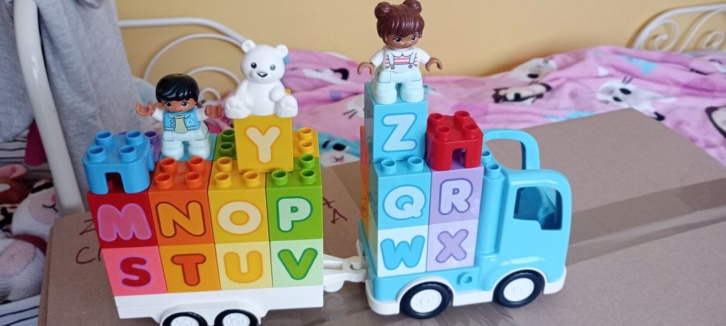 LEGO Duplo 10915 ciężarówka z alfabetem