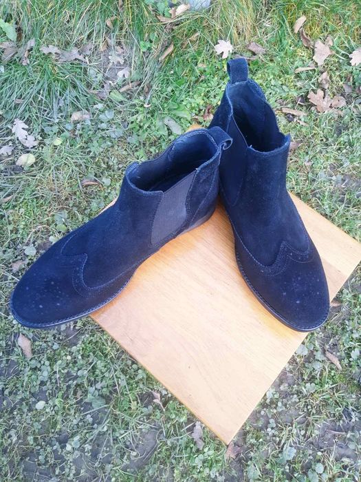 Напівчоботи замшеві чоловічі