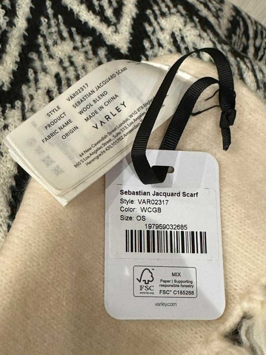 Новий жіночий шарф VARLEY. Оригінал!