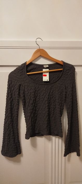Szara bluzka damska