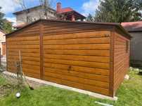 Garaż 6x5.80 drewnopodobny